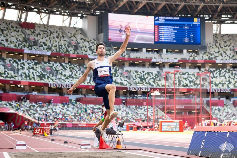 ZLATNI DEČKO STIŽE U BEOGRAD: Aktuelni Olimpijski šampion u skoku u dalj Grk Tentoglou dolazi u Srbiju