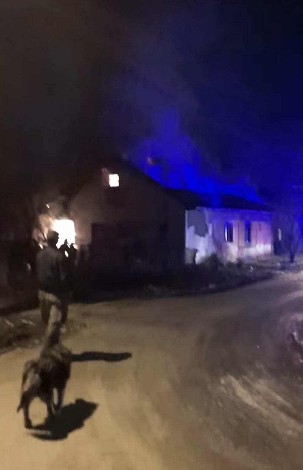 Požar sinoć u naselju Tovilište 