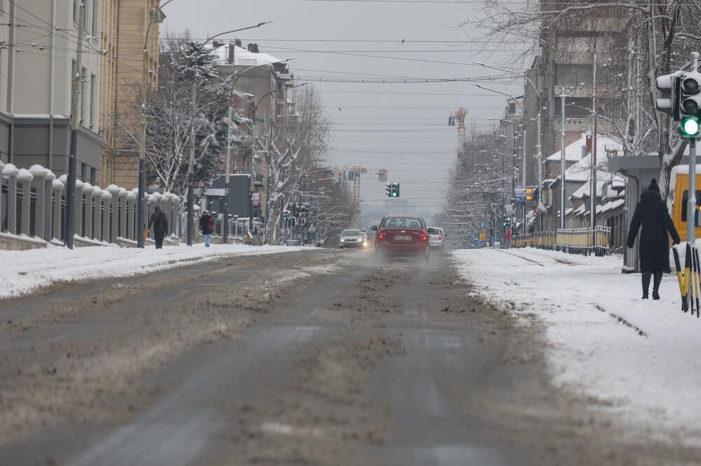 Beograd, sneg, zima