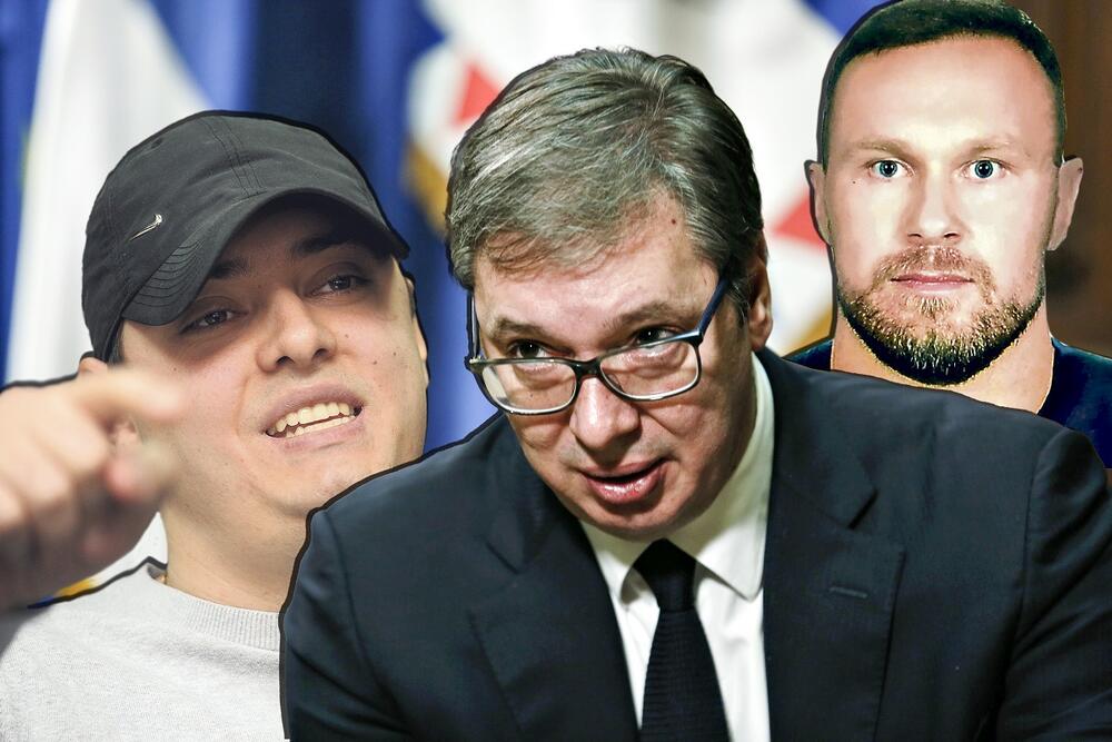 Aleksandar Vučić, Velja Nevolja, Veljko Belivuk, Radoje Zvicer
