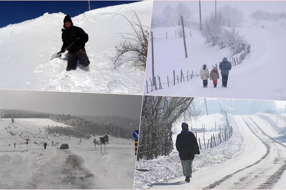 POGLEDAJTE KAKO IZGLEDA LEDENO JUTRO NA PEŠTERU: Ovde je bilo čak minus 30! Meštani ne kukaju, napolje ide samo ko mora FOTO