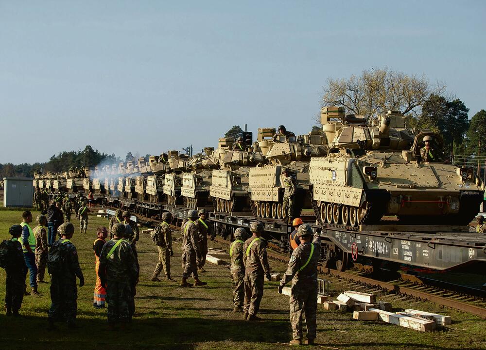Razmeštanje trupa Kontingent NATO spreman za istok Evrope