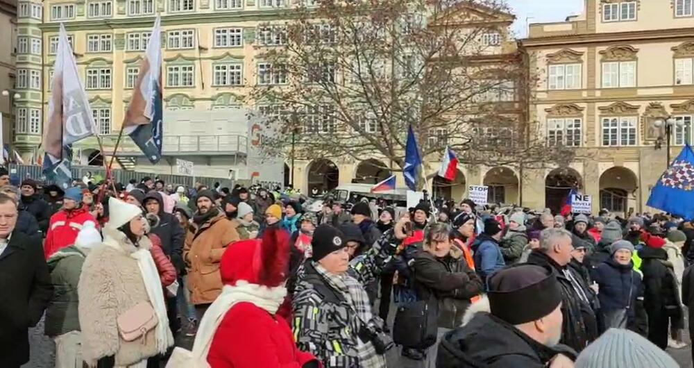 Češka, protest, demonstracije, Prag
