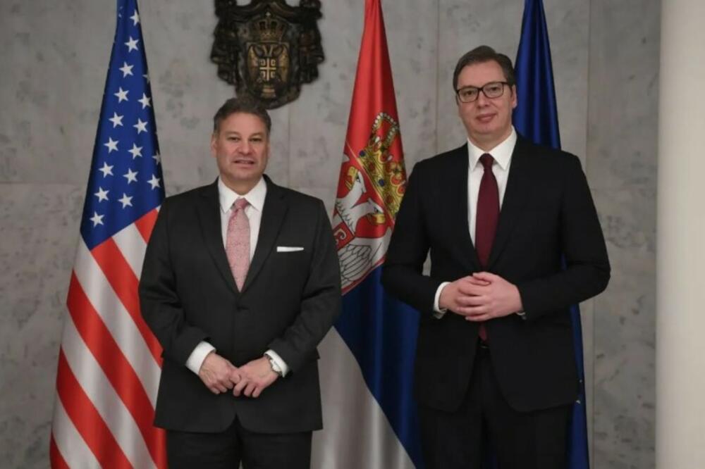 VAŽNI RAZGOVORI: Predsednik Vučić se sastao sa Gabrijelom Eskobarom (FOTO)