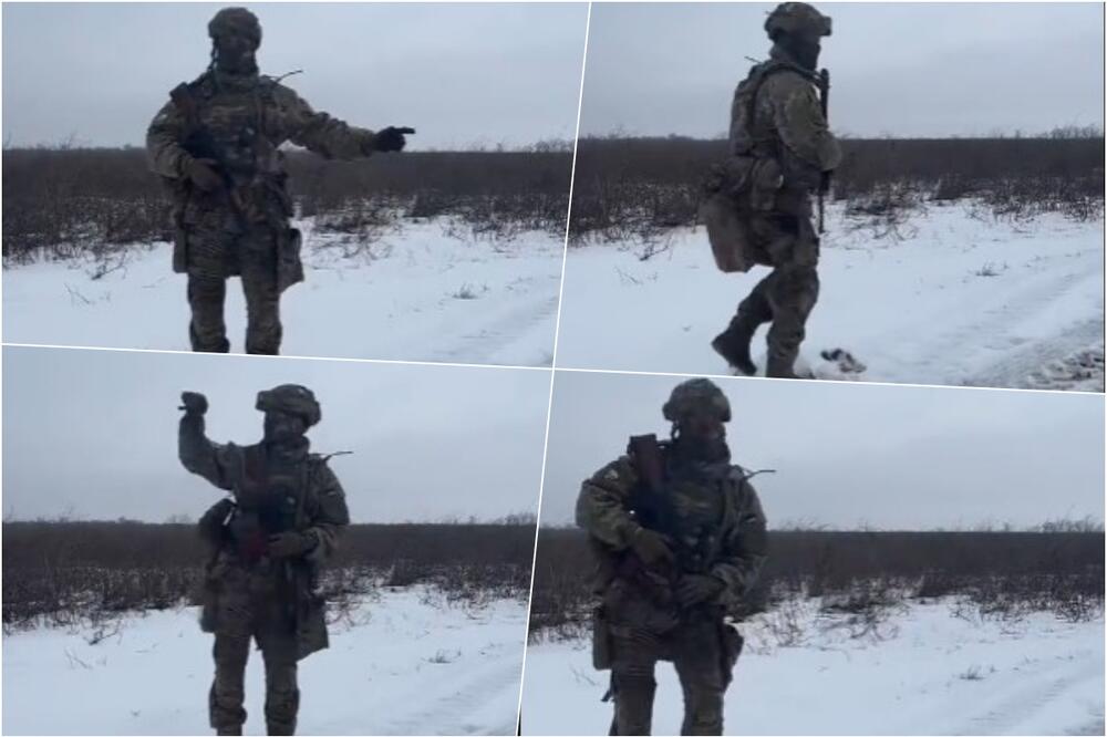 UKRAJINSKI DISKO KRALJ: Ni pretnja ruskom invazijom nije sprečila ovog vojnika da pokaže svoje plesno umeće VIDEO