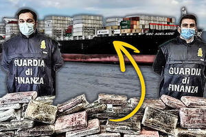 HOROR U ITALIJI: Na brodu sa 450 kg kokaina zatečen Srbin sa prerezanim grkljanom!