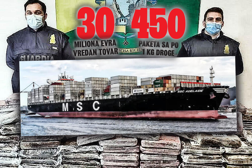 Dragan Panić, MSC Adelaide, Brod Adelaide, brod, Krijumčarenje kokaina, Ubijen Srbin, Adelaida, Ubijen mornar