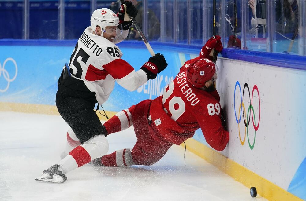 Hokej na ledu, Rusija, Švajcarska