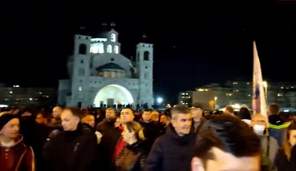 Podgorica, protest