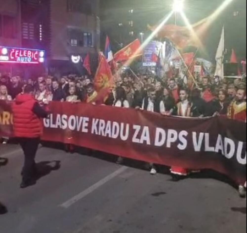 Podgorica, protest