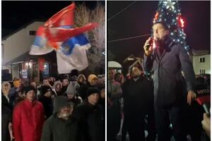 ALEKSA BEČIĆ, NA PROTESTU U KOLAŠINU: Većinska Crna Gora se ne miri sa IZDAJAMA i obmanama! (VIDEO)
