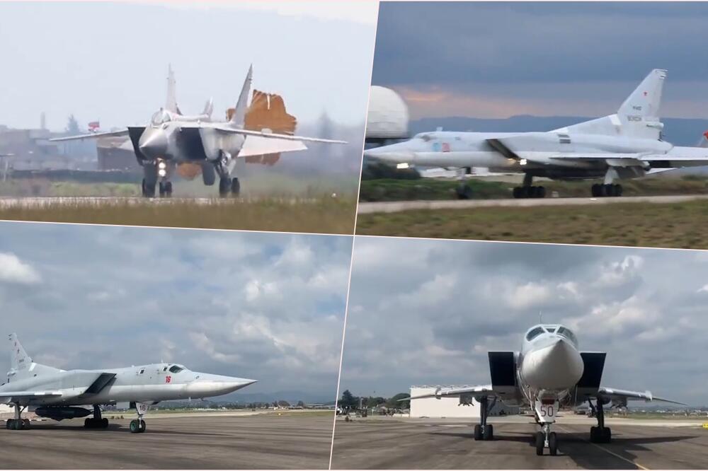 POSLE UKRAJINE GUŽVA I NA MEDITERANU: Rusija u Siriju poslala bombardere TU-22M3 i hipersonične rakete KINŽAL! VIDEO
