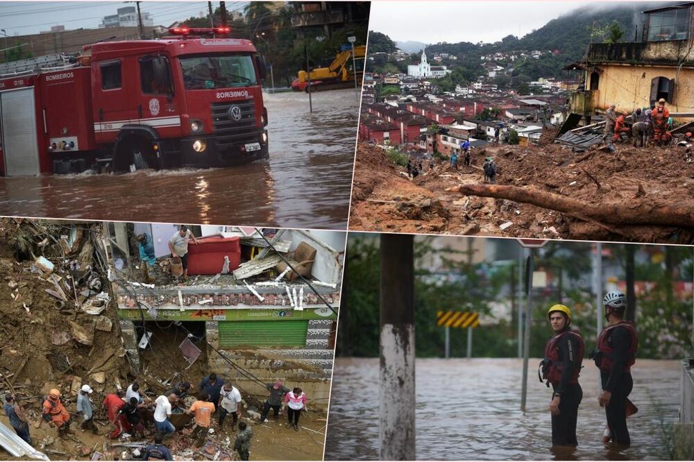POTOP U BRAZILU 38 poginulo u stravičnim poplavama, bujica nosila automobile, oštetila 80 kuća VIDEO