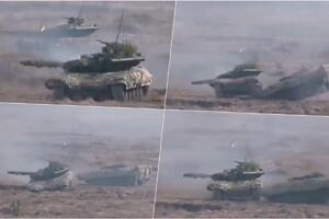BMP-1 SE ZAKUCAO U T-64! Vozač nije ni trepnuo! Vežba oklopno mehanizovanih jednica Ukrajine o kojoj svi pričaju! VIDEO
