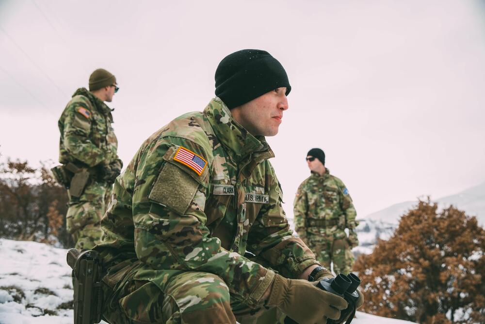Američki vojnici u okviru KFOR izviđaju kod Jarinja