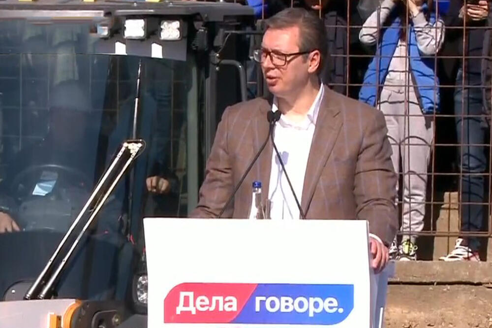 LAКO JE OBEĆATI, ALI DELA GOVORE! Predsednik Vučić objavio snimak koji pokazuje napredak Srbije (VIDEO)