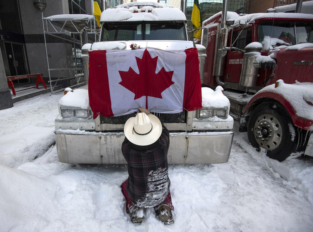 Kanada, protesti, kamiondžije