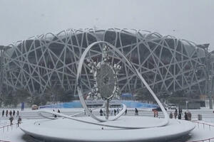 VELIČANSTVENA SLIKA LEDA I SNEGA Zatvorene Zimske olimpijske igre u Pekingu! VIDEO