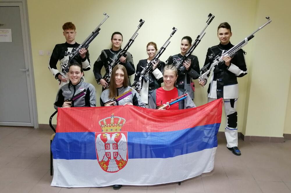 STRELJAŠTVO: Određena reprezentacija za Evropsko prvenstvo, juniori na pripremama u Smederevu