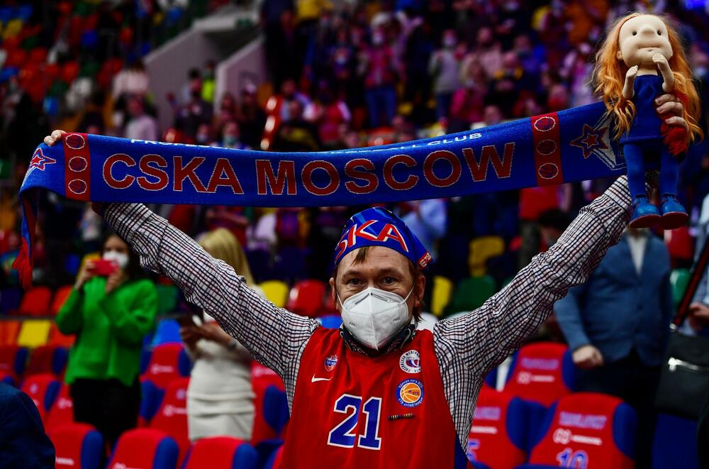 CSKA, navijač, Rusija, Moskva