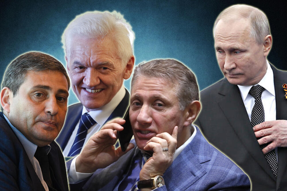 Vladimir Putin, Genadi Timčenko, Igor Rotenberg, Boris Rotenberg