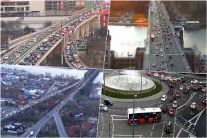 POPODNEVNI ŠPIC U BEOGRADU: Pogledajte koje su saobraćajnice u glavnom gradu zakrčene, ZAOBIĐITE IH!