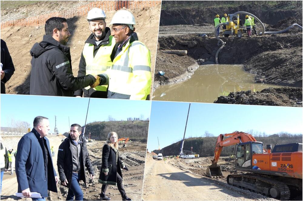 MINISTAR MOMIROVIĆ: Moravski koridor je najveće gradilište u Srbiji, angažovano više od 2.500 radnika (FOTO)