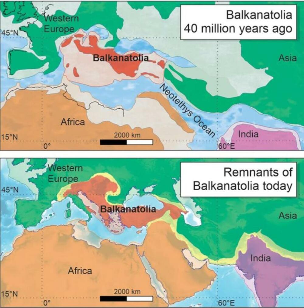 Balkanatolija, drevni kontinet