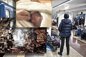 ČUDO U KIJEVU: Žena (23) rodila ćerku na stanici metroa tokom ruske invazije FOTO
