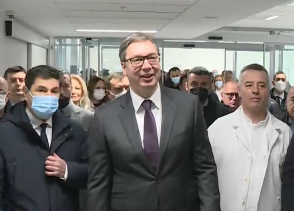Klinički centar Srbije, Aleksandar Vučić