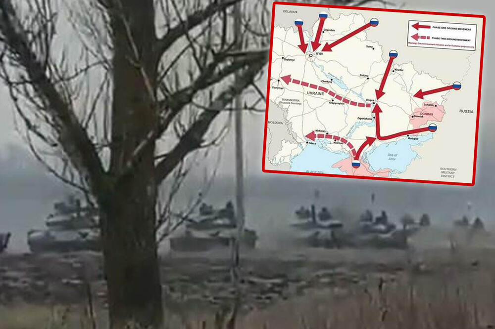 DA LI SU BRITANCI POGODILI RUSKU INVAZIJU NA UKRAJINU: Plan objavili nedelju dana pre napada! Nastupanje u tri faze identično