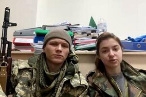 MEDENI MESEC ZA PAMĆENJE Mladi bračni par posle venčanja pridružio se borbama za zaštitu Ukrajine: Ne sumnjamo u našu pobedu!