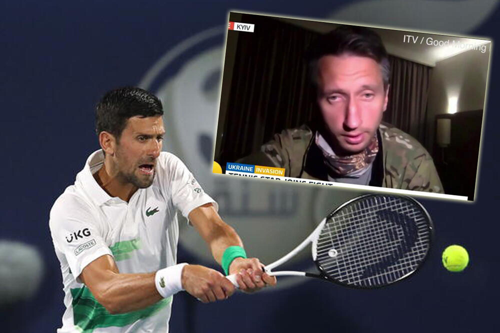 NOVAK POSLAO PORUKU TENISERU KOJI JE OTIŠAO U RAT: Ukrajinac otkrio da mu se Srbin javio, pa ISPROZIVAO Nadala i Federera