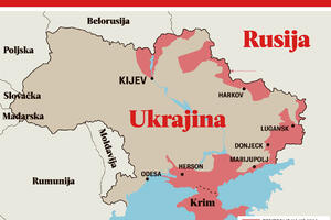 OVO JE DETALJNA MAPA UKRAJINSKOG SUKOBA: Rusi pokušavaju da opkole Kijev i zauzmu Harkov, Ukrajinci čvrsto drže liniju