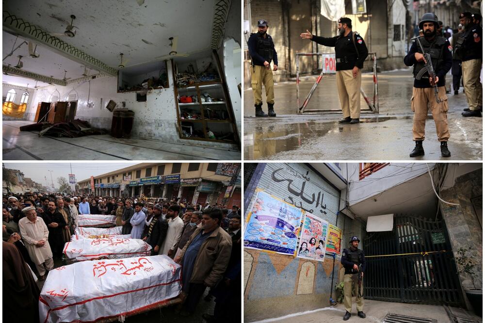 JEZIV BILANS EKSPLOZIJE U DŽAMIJI U PAKISTANU! 63 poginulih i više od 200 ranjenih FOTO, VIDEO
