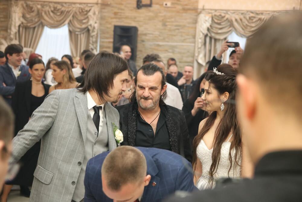 Aca Lukas, svadba, Lazar Vuksanović