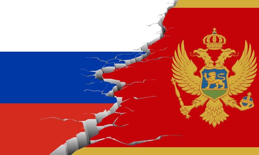 Rusija, Crna Gora, Crnogorska Zastava, Ruska Zasatva