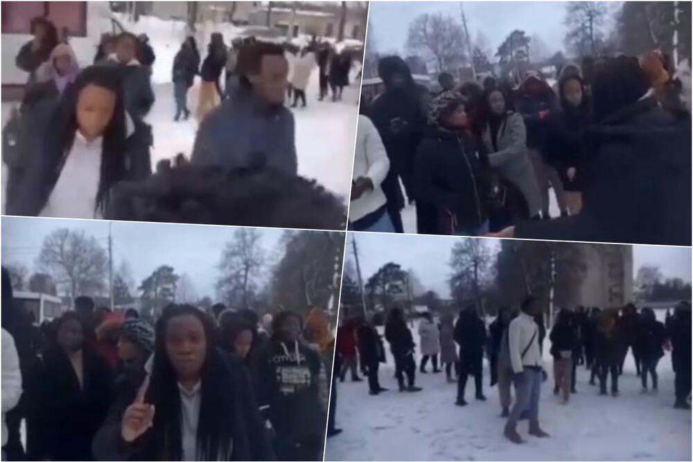 NEREDI U SUMI: Strani studenti tvrde da im ukrajinske vlasti ne dozvoljavaju da se evakuišu iz grada VIDEO