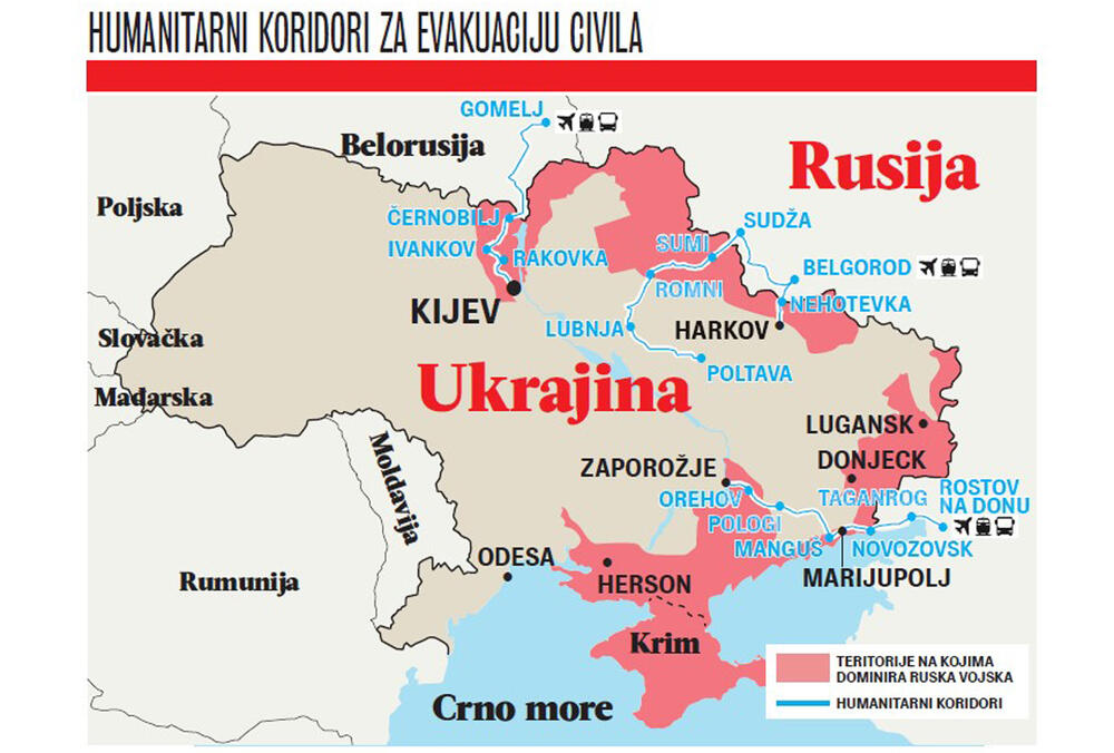 Ukrajina, mapa