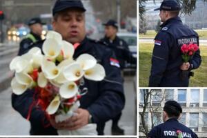 KOJI STE VI KRALJEVI, PLJUŠTE KOMENTARI NA INSTAGRAMU: Naši policajci ovako su oduševili dame za praznik! (FOTO)