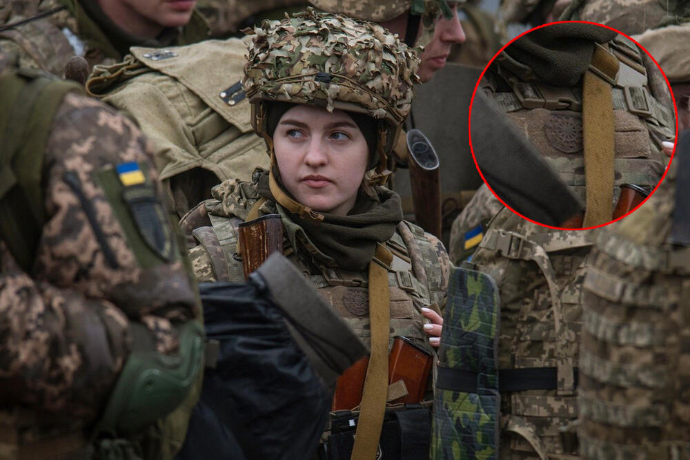 NATO ČESTITAO DAN ŽENA SLIKOM PRIPADNICE UKRAJINSKE VOJSKE: Problem? Ona nosi nacistički okultni simbol!