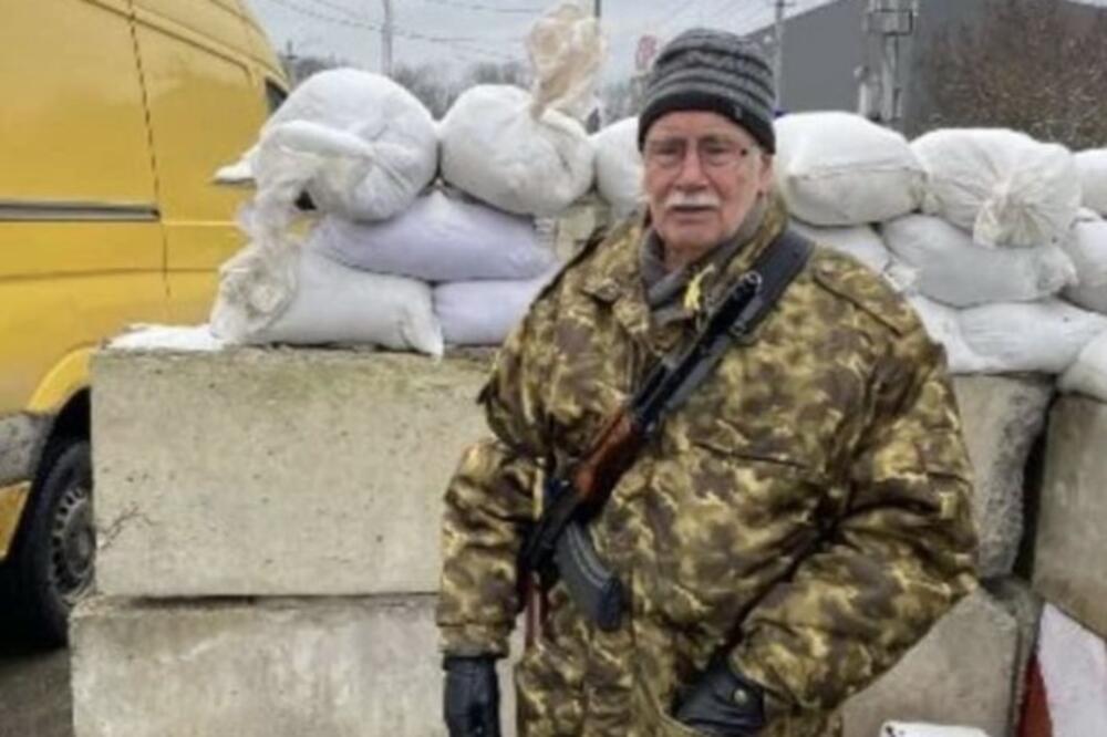SA 83 GODINE OTIŠAO U RAT: Bivši predsednik ukrajinskog ragbi saveza uzeo pušku u ruke i otišao na front