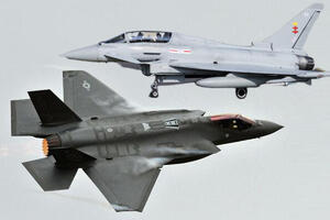 ZBOG RUSKE INVAZIJE NA UKRAJINU NEMAČKA SE NAORUŽAVA Berlin kupuje 35 američkih F-35 i 15 Jurofajtera!