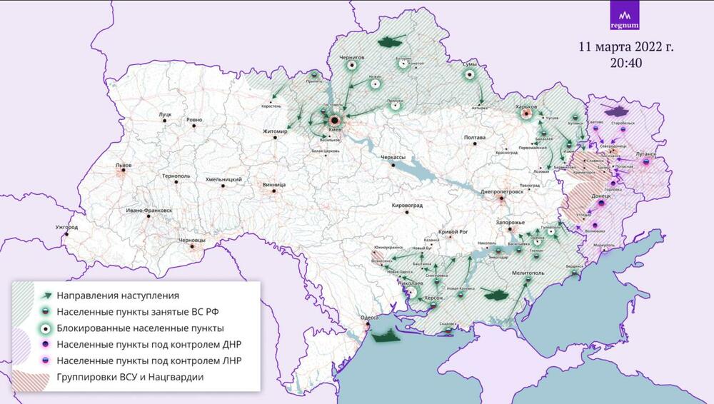 Ukrajina, mapa, rat