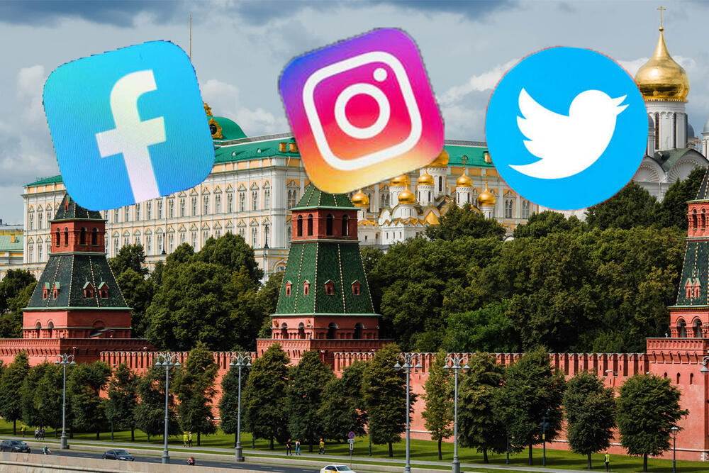 Rusija, Kremlj, instagram, fejsbuk, twitter