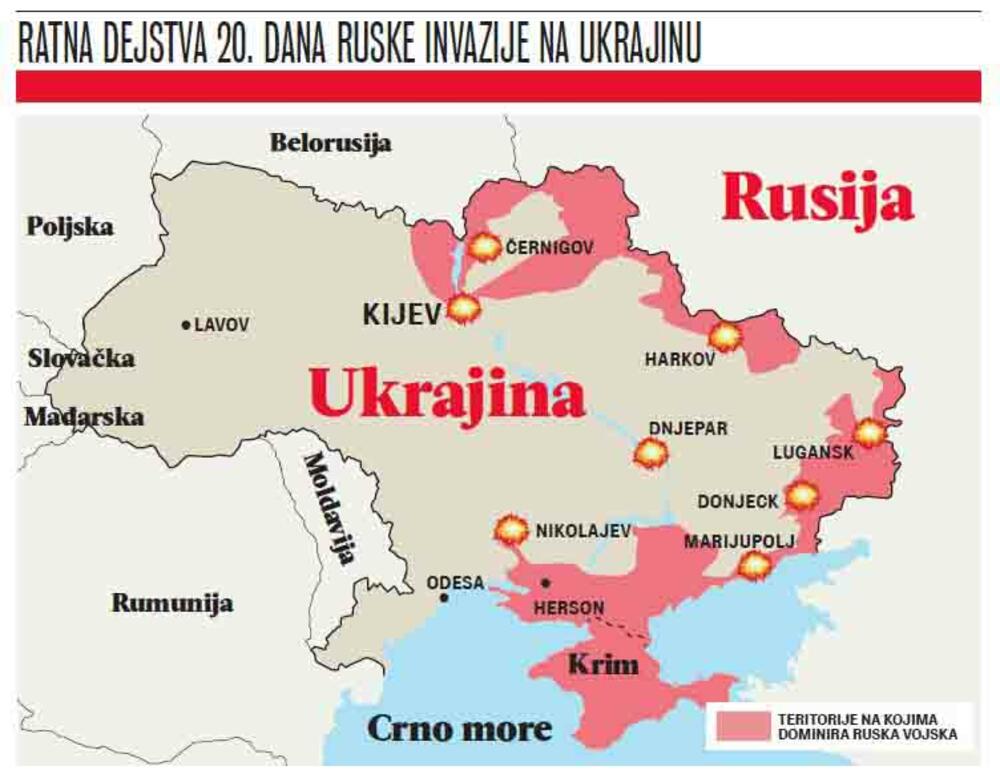mapa, Ukrajina