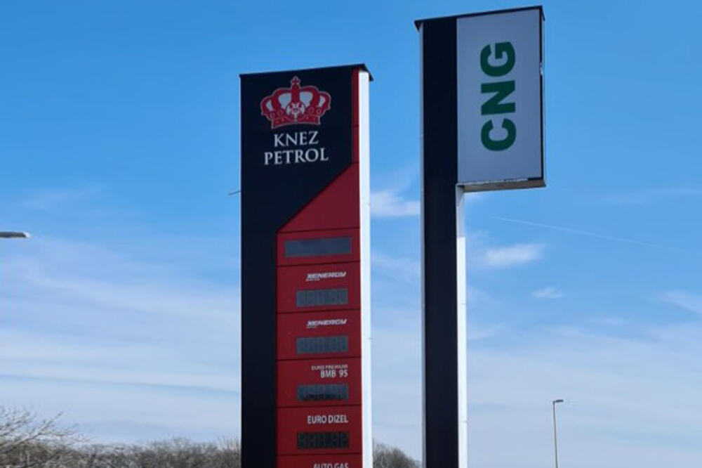 CNG metan na benziskoj stanici Knez Petrol Kruševac 1