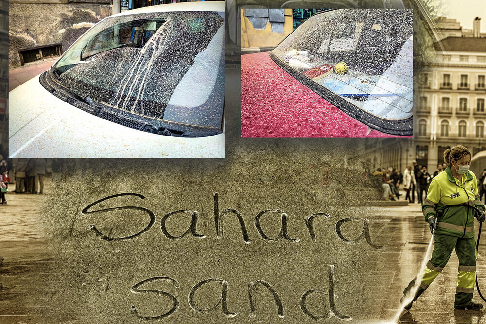 CIKLON SA SREDOZEMLJA STIŽE U SRBIJU: Posle olujnog vetra zasuće nas saharski pesak i prljava kiša! Evo kako to utiče na zdravlje!