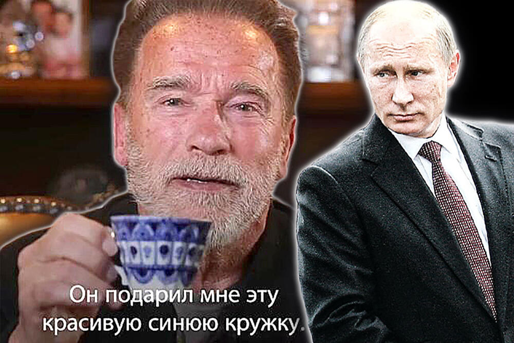 Arnold Švarceneger, Vladimir Putin