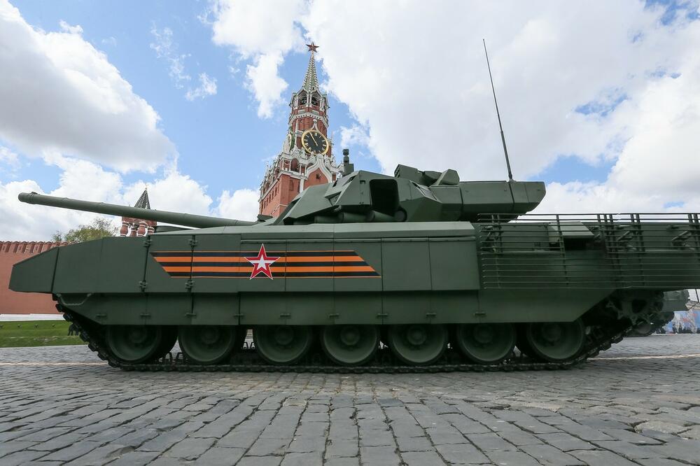 ruska vojna parada, 0609745835, T-14 Armata tenk